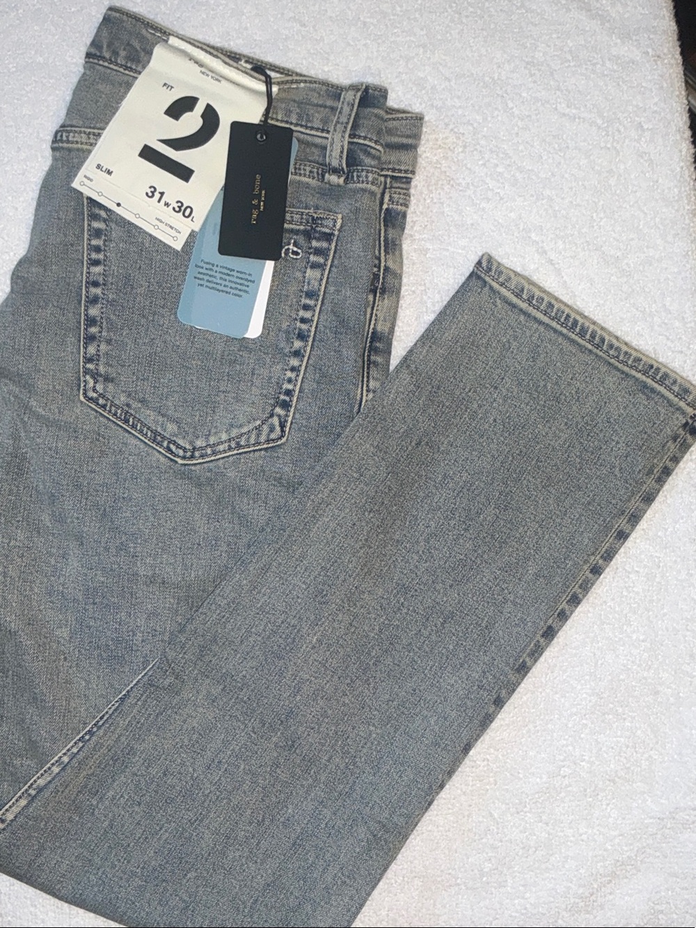 Rag & Bone Fit 2 Authentic Stretch Infuse - Picture 4 of 6